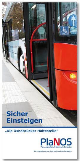 Flyer 'Die Osnabrücker Haltestelle'